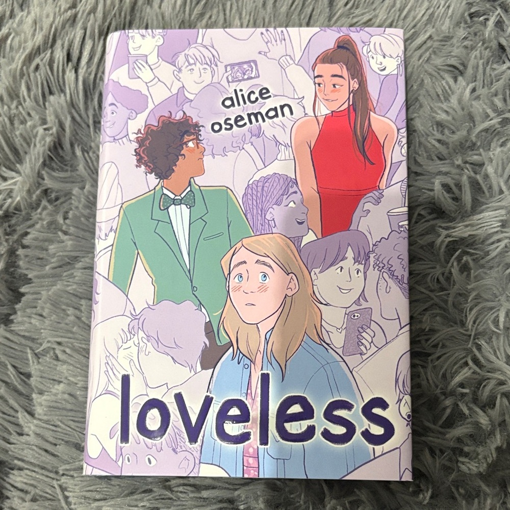 Barnes & Noble Loveless Book with Purple and Red Cover